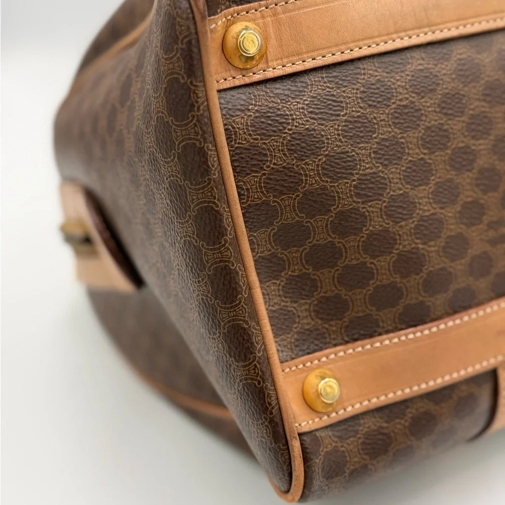 Celine Vintage Macadam Boston Bag - Picture 7 of 13